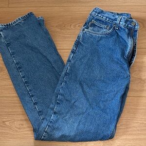 Carhartt flannel lined jeans